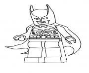 Coloriage batman lego 2016