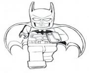 Coloriage batman lego is running movie