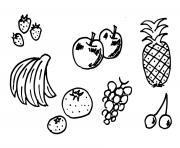 Coloriage fruit 174