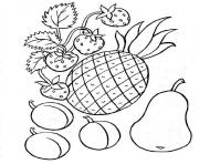 Coloriage fruit 119