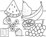 Coloriage fruit 74