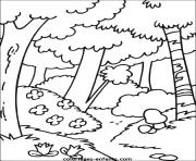 Coloriage arbre 120