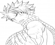 Coloriage natsu 17533