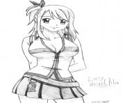 Coloriage lucy heartfilia by kite oftheazureflame d4jp89r