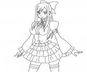 Coloriage fairy tail erza scarlet lolita goth by kitsuriharumi d5y0fmt