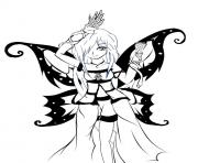 Coloriage moon fairy lineart by rockstarfreak d342sfa