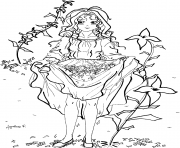 Coloriage fille manga 6