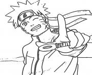 Coloriage manga naruto 125