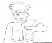 Coloriage manga naruto 266