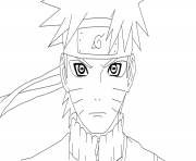 Coloriage manga naruto 60