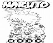 Coloriage manga naruto 50