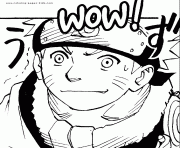 Coloriage manga naruto 48