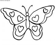 Coloriage papillon 30