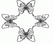 Coloriage papillon 125