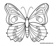 Coloriage papillon 15