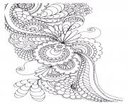 Coloriage adulte zen anti stress a imprimer 5