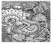 Coloriage adulte zen anti stress relax a imprimer