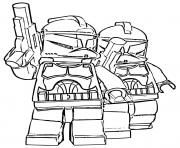 Coloriage lego star wars 60