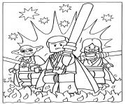 Coloriage lego star wars 3