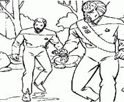 Coloriage star trek Extra Terrestre