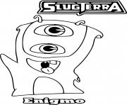 Coloriage slugterra enigmo