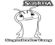 Coloriage slugterra negashade yang