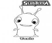 Coloriage slugterra toxis