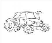 Coloriage tracteur 41