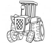 Coloriage tracteur john deere