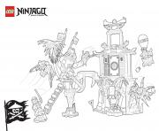 Coloriage le monde de ninjago et lego