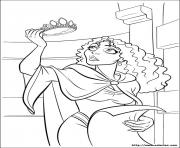 Coloriage la mere de gothel disney