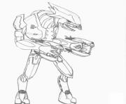 Coloriage Halo wallpaper 970x1024