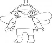 Coloriage playmobil elfe