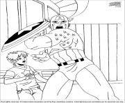 Coloriage colorier captain america 236