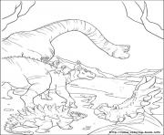 Coloriage dinosaure gratuit 46