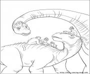 Coloriage dinosaure gratuit 36