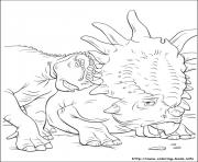 Coloriage dinosaure gratuit 37