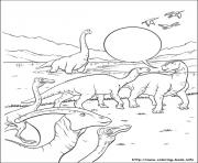 Coloriage dinosaure gratuit 56