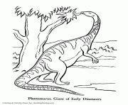 Coloriage dinosaure 192