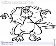 Coloriage dinosaure 109