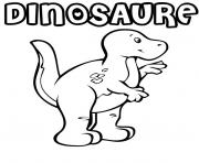 Coloriage dinosaure 141