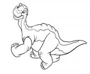 Coloriage dinosaure 195