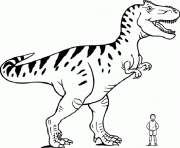 Coloriage dinosaure 262