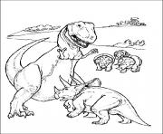 Coloriage dinosaure 38