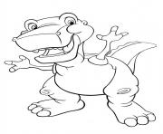 Coloriage dinosaure 50