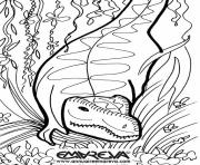 Coloriage dinosaure 179