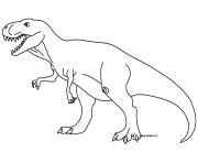 Coloriage dinosaure 20