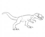 Coloriage dinosaure 136