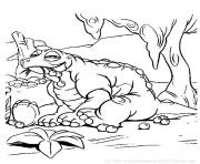 Coloriage dinosaure 311