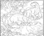 Coloriage dinosaure 65